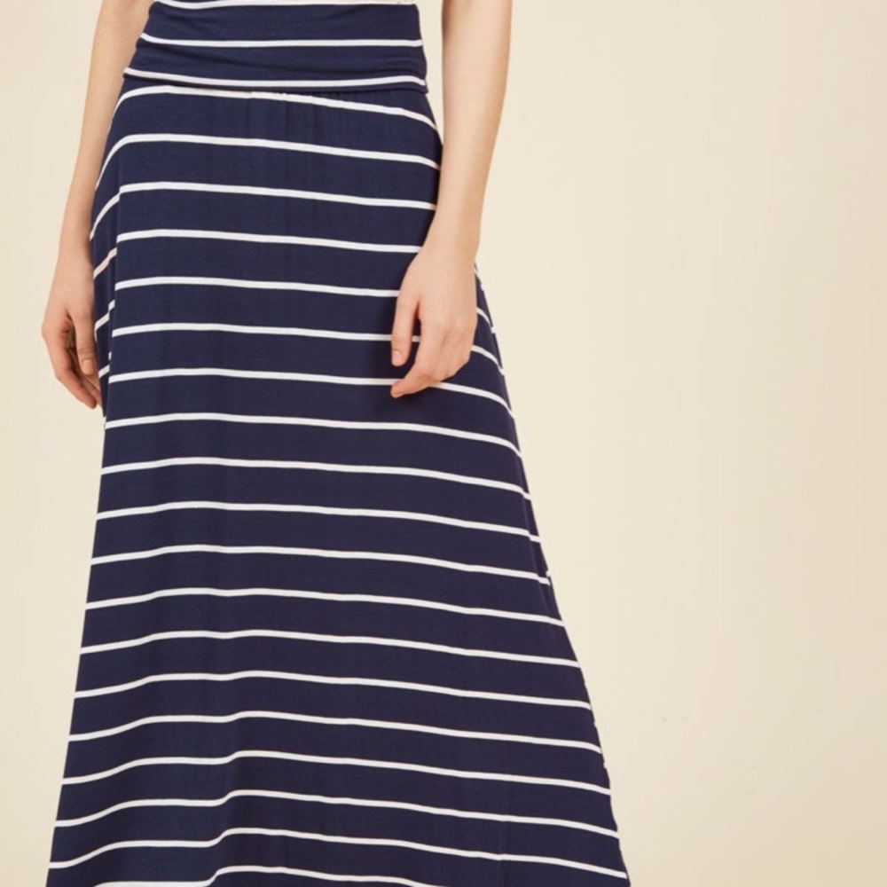 ⛴⚓️Gilli nautical maxi skirt